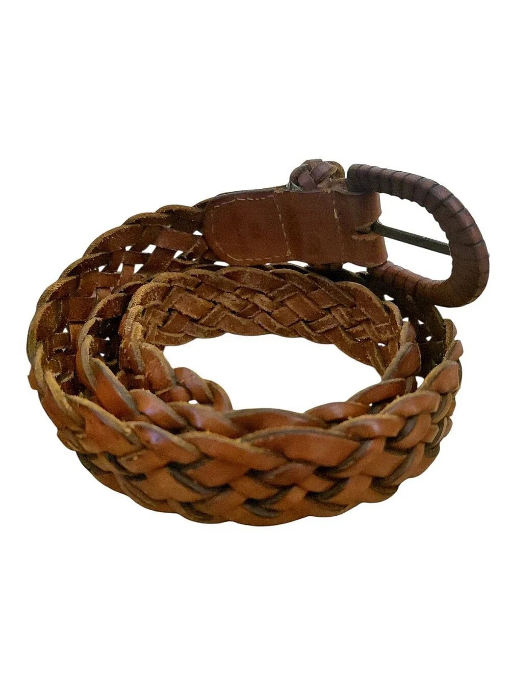 Bohemian Style Woven Braided Leather Belt